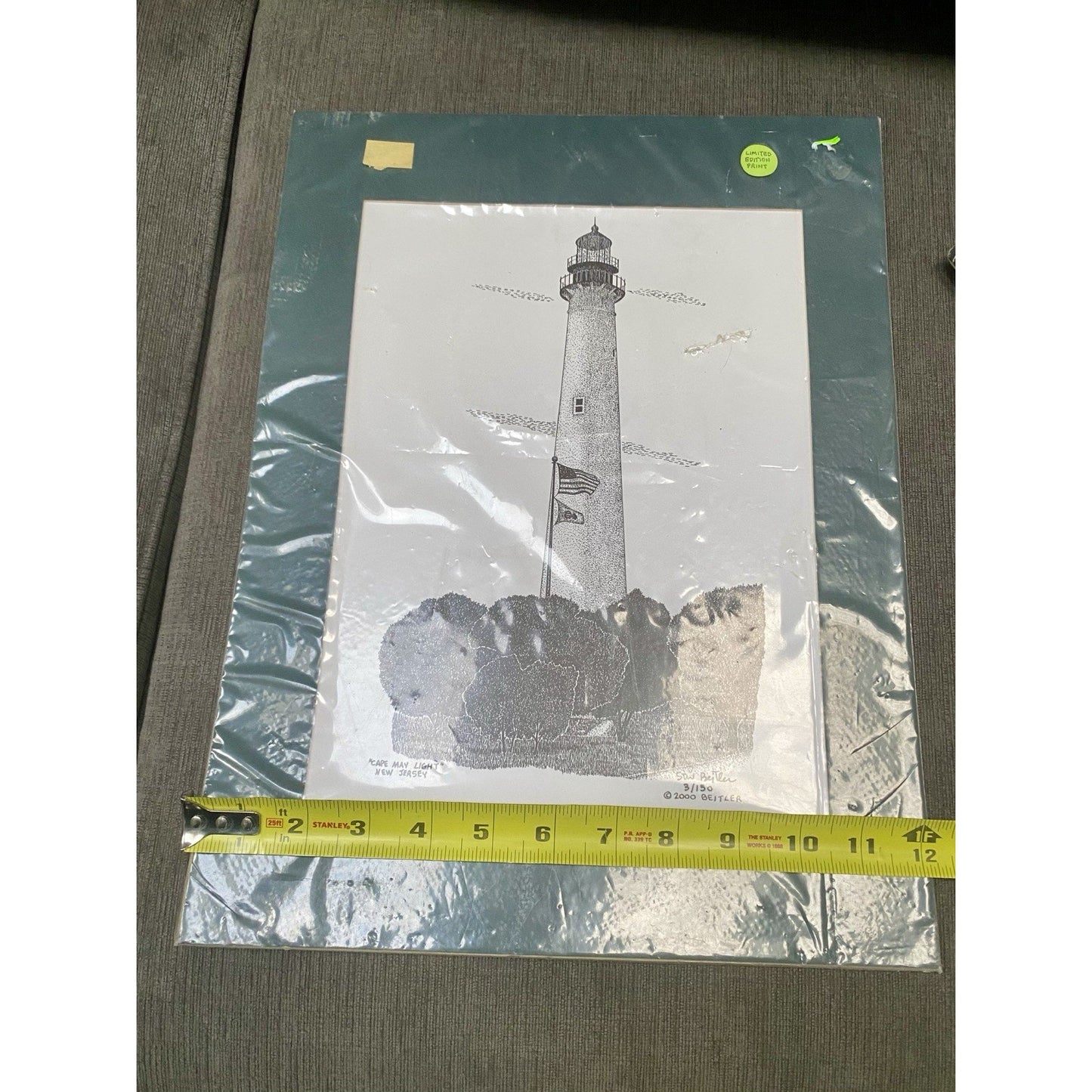 Cape May Lighthouse Limited edition Print by Stew Beitler