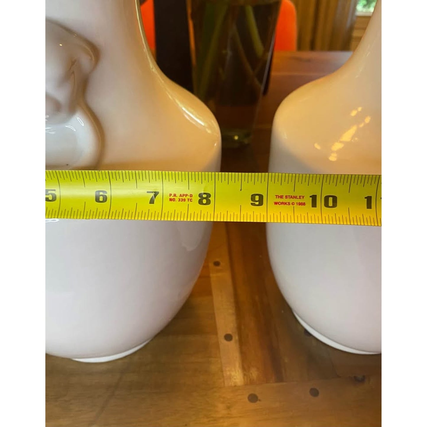 Pair of Blanc de Chine like vases