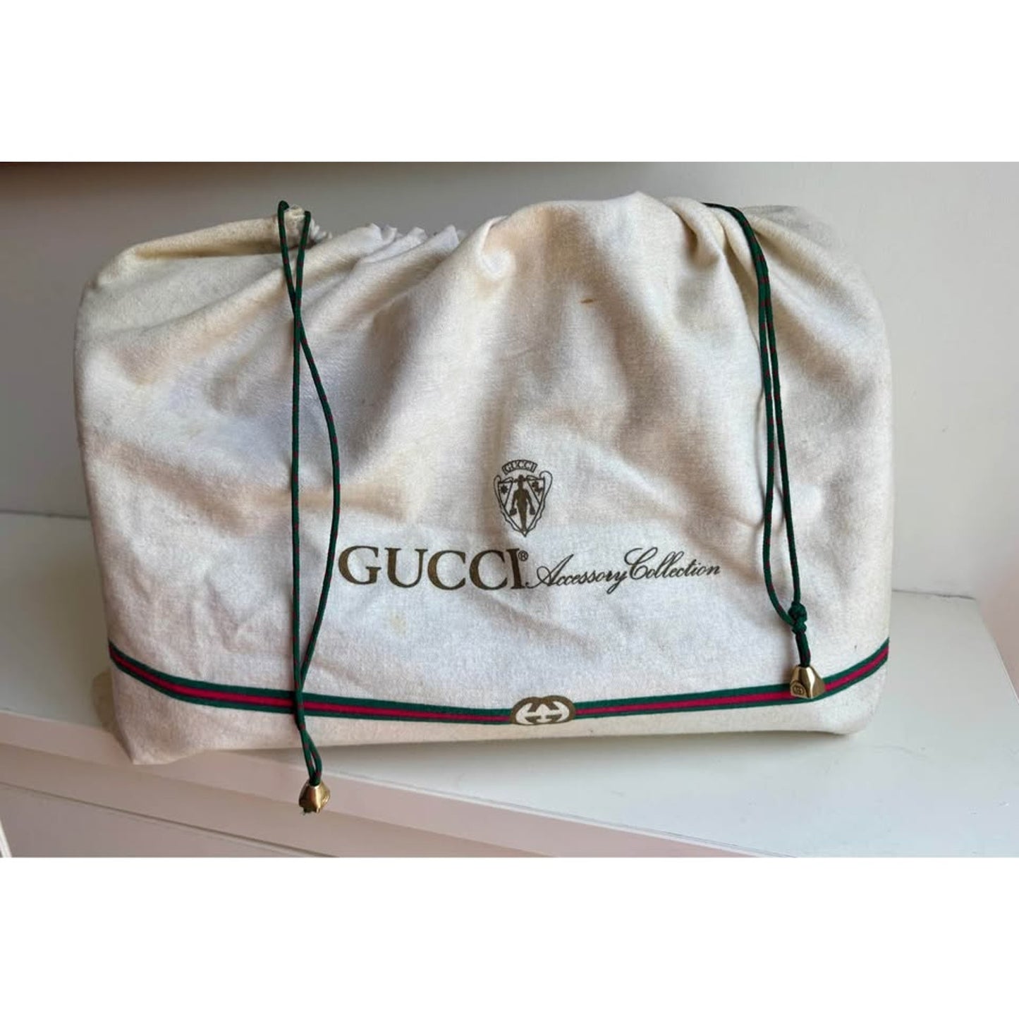 Authentic Gucci GG Supreme Boston Bag