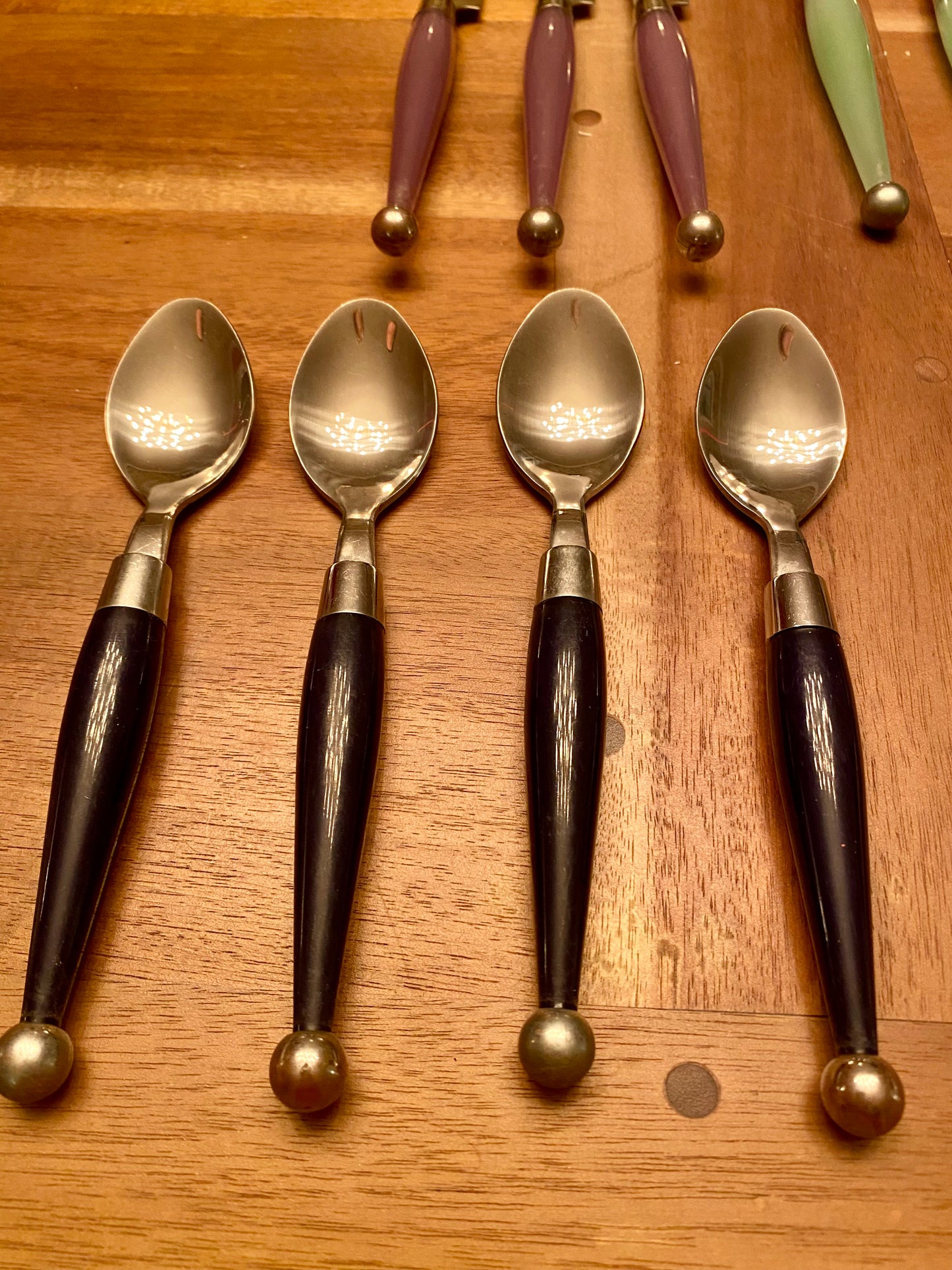 MCM lucite flatware