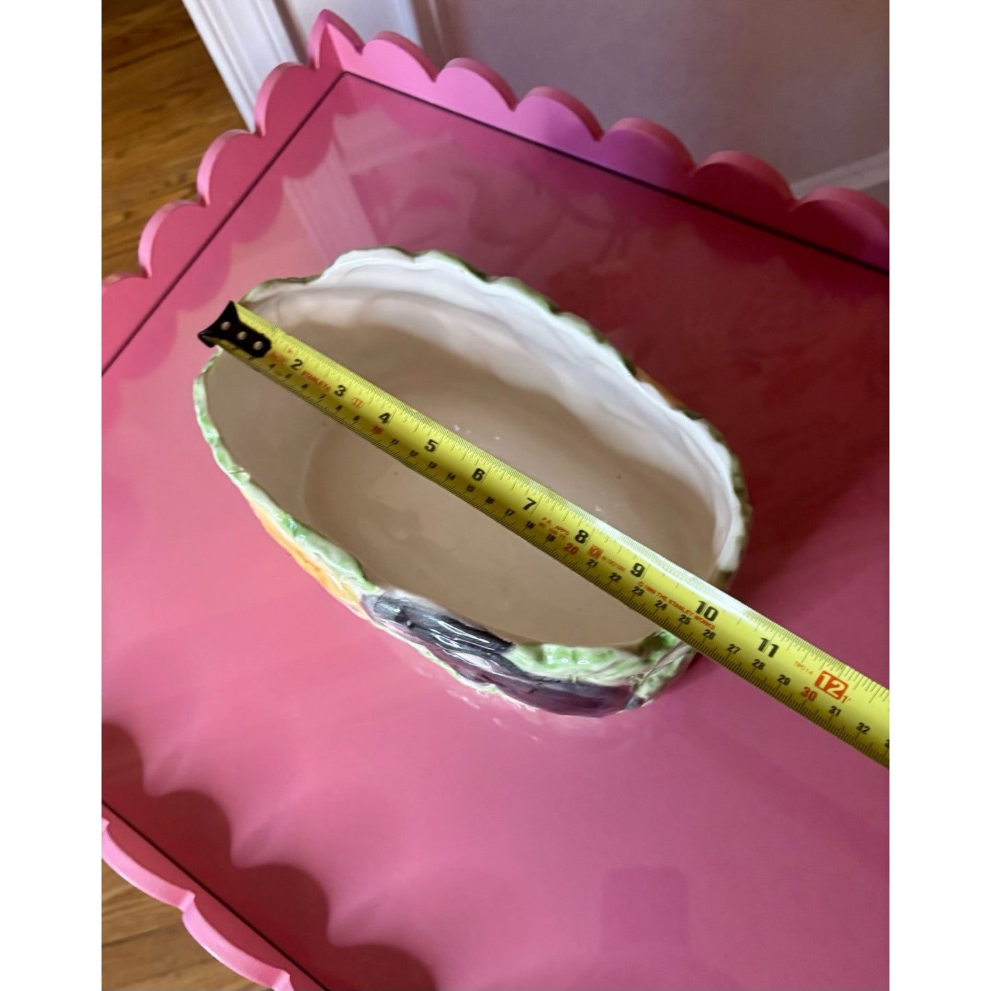 ARIELA PORCELAIN CERAMIC EASTER BUNNY BASKET