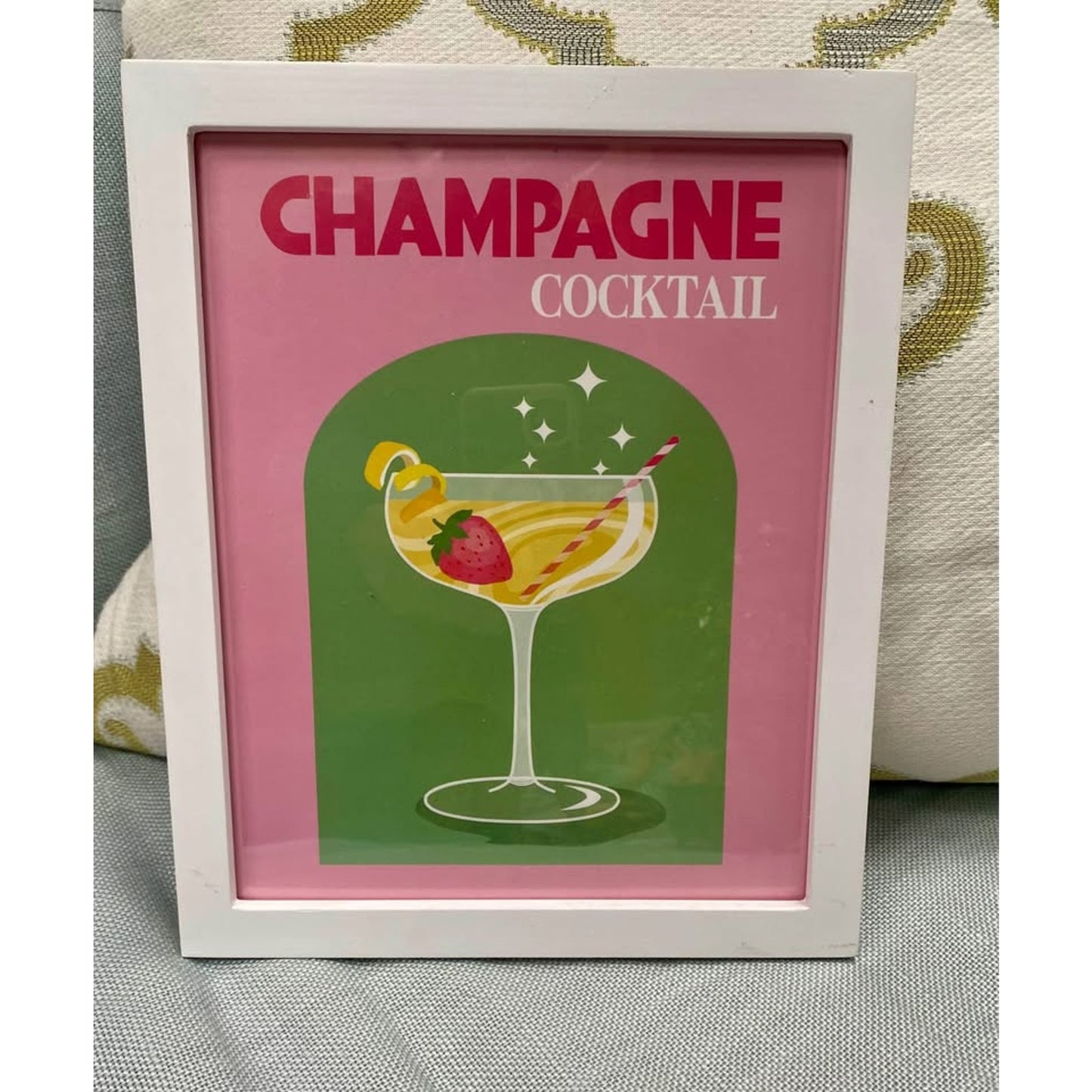 Small Framed Drink Posters
