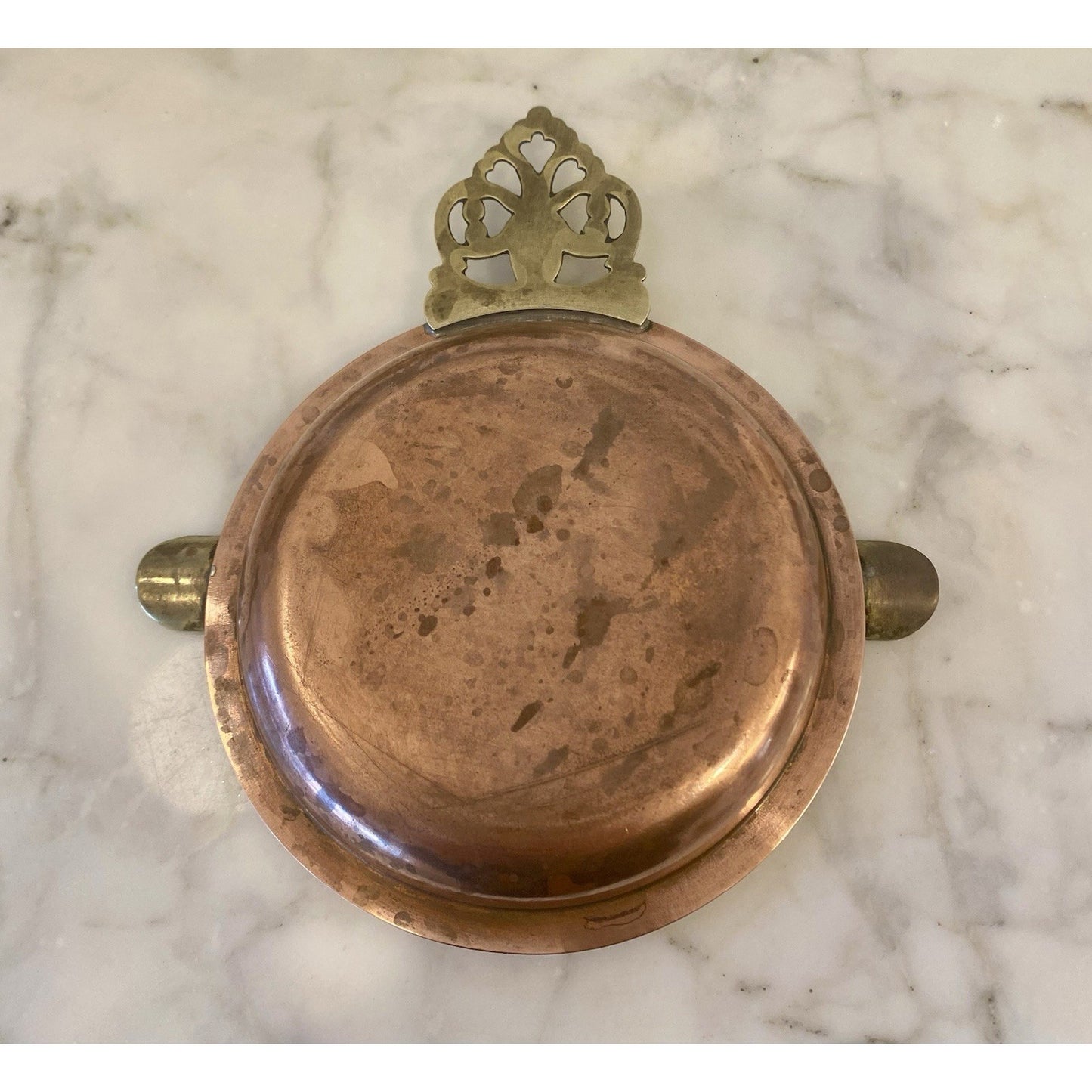 Vintage COPPER & BRASS Ashtray POORINGER STYLE
