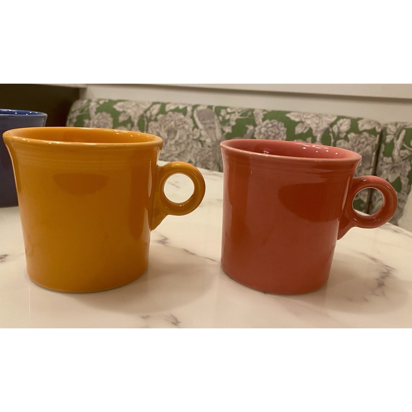 Fiesta HLC (Set of 4) Coffee Cup Mug O Ring Handle Made In USA Fiestaware