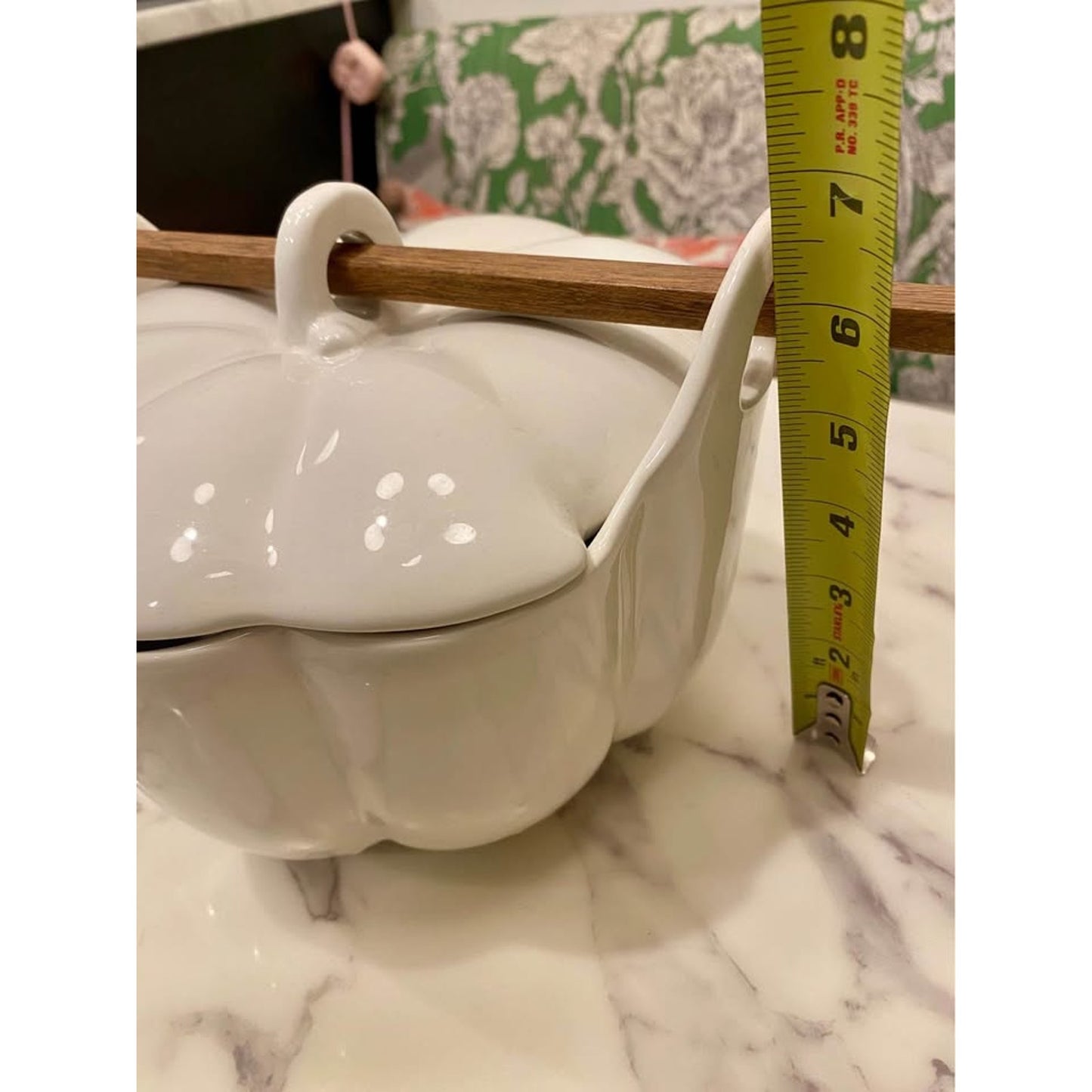 Crate and Barrel Pumpkin Serve Bowl