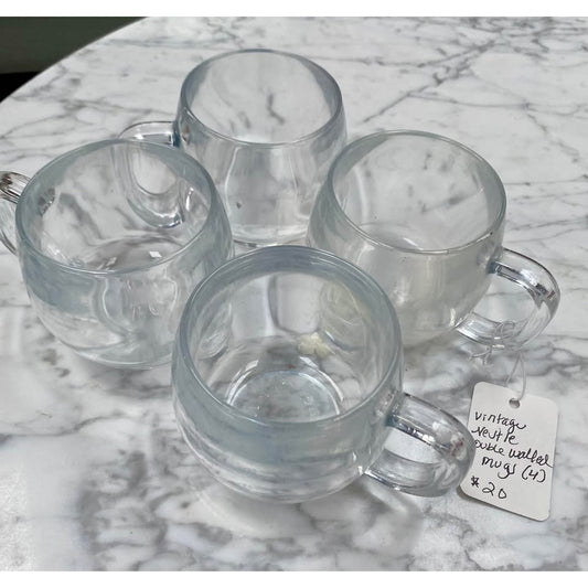 Vintage Double walled Nestle Company Mugs