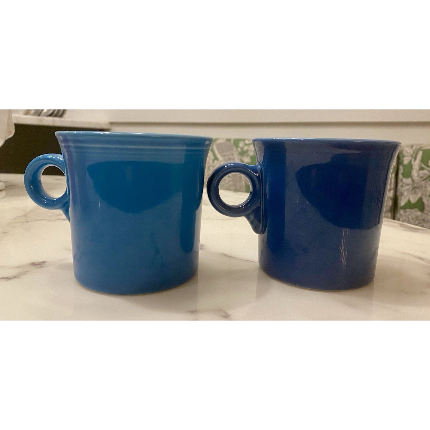 Fiesta HLC (Set of 4) Coffee Cup Mug O Ring Handle Made In USA Fiestaware