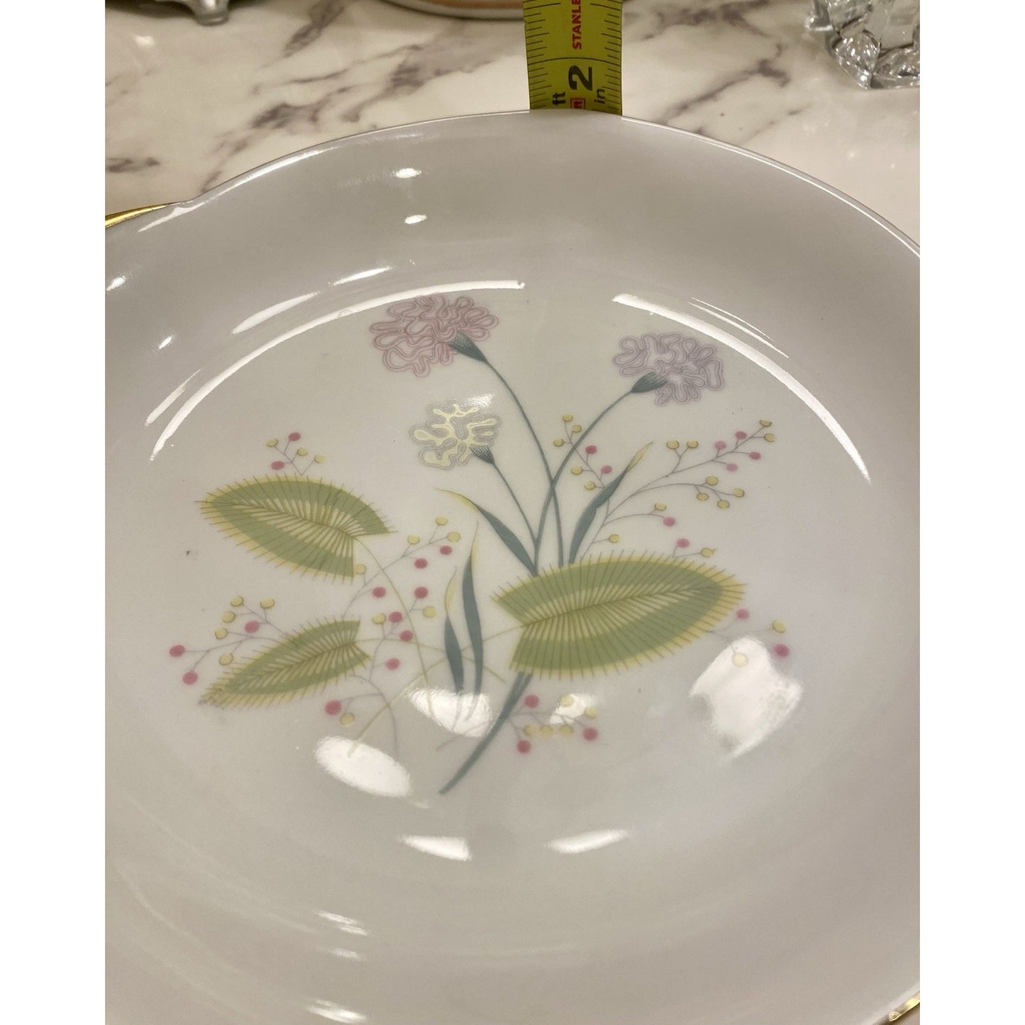 Vintage Hutschenreuther Hohenberg porcelain plate from Germany