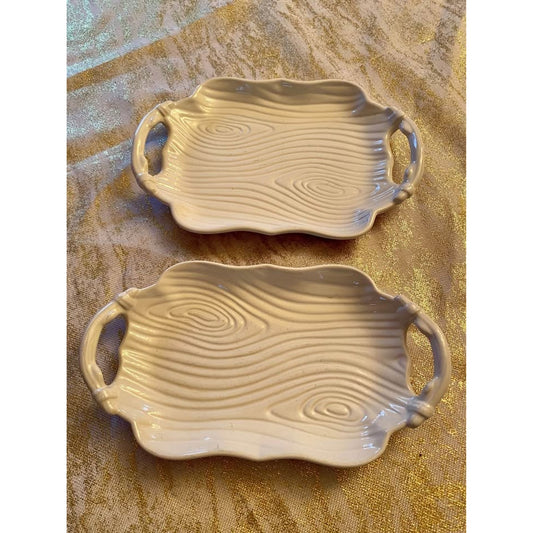 Faux Bois Trays
