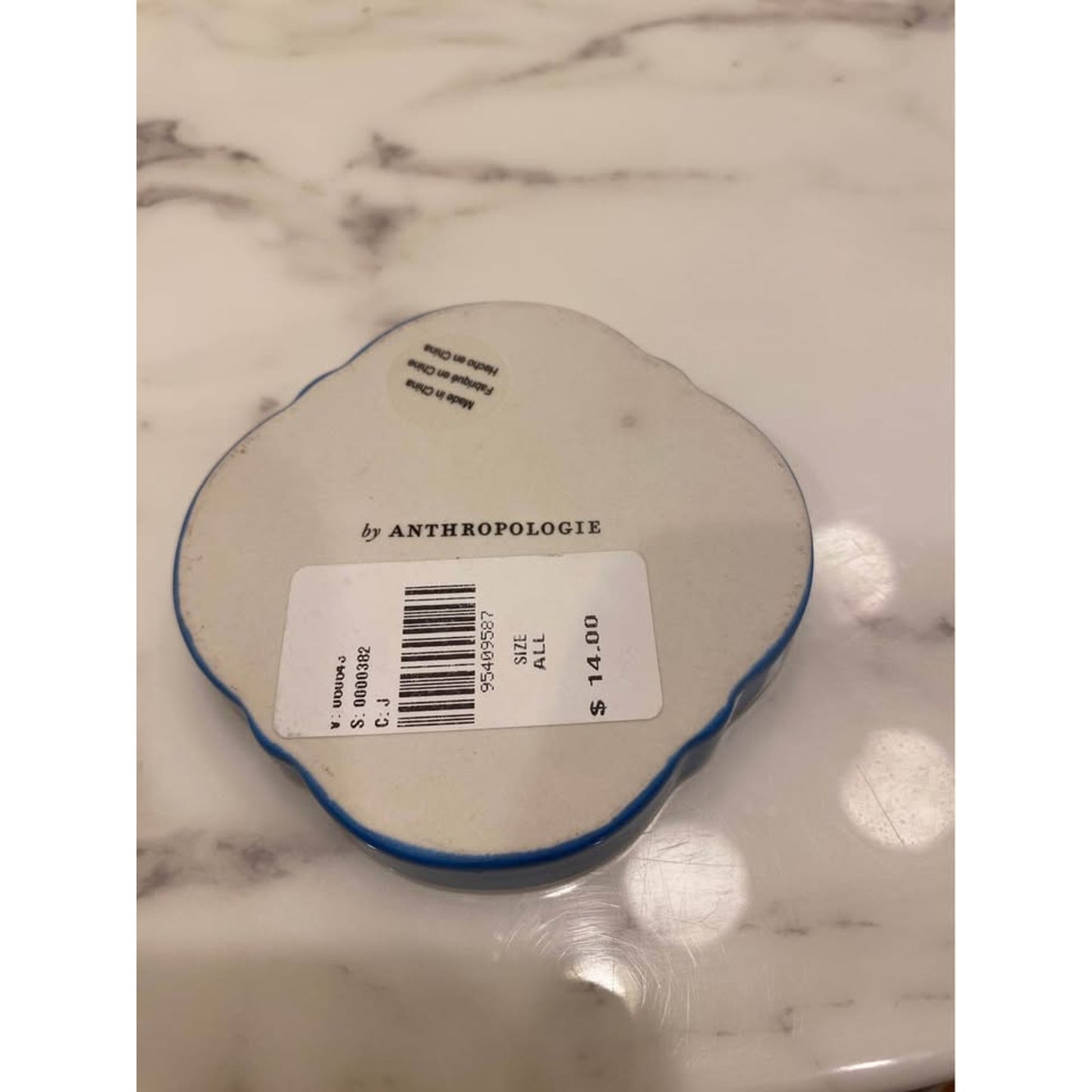 Anthropologie Eden Monogram  ‘J' Trinket Dish