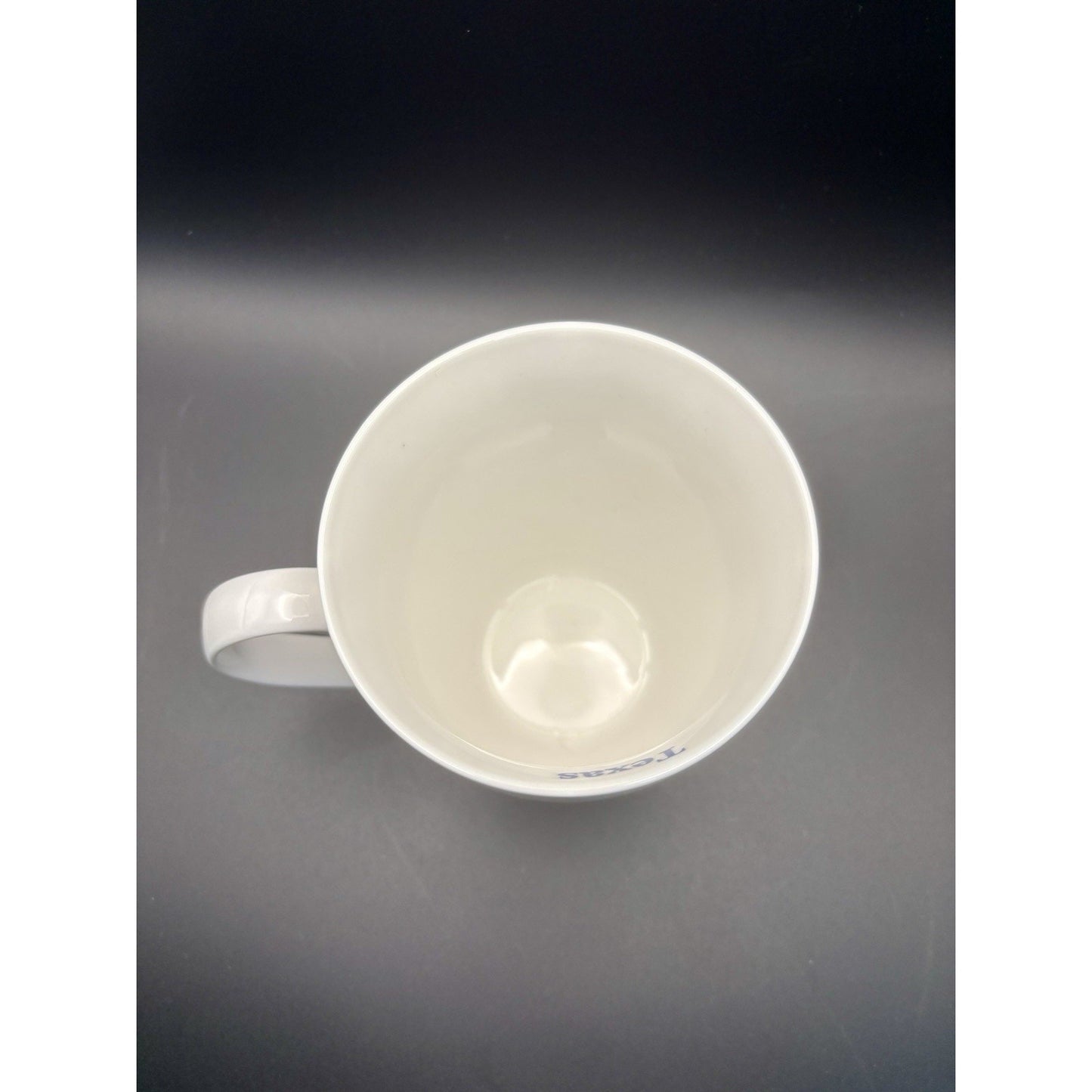 Large Love Texas ceramic coffee mug
