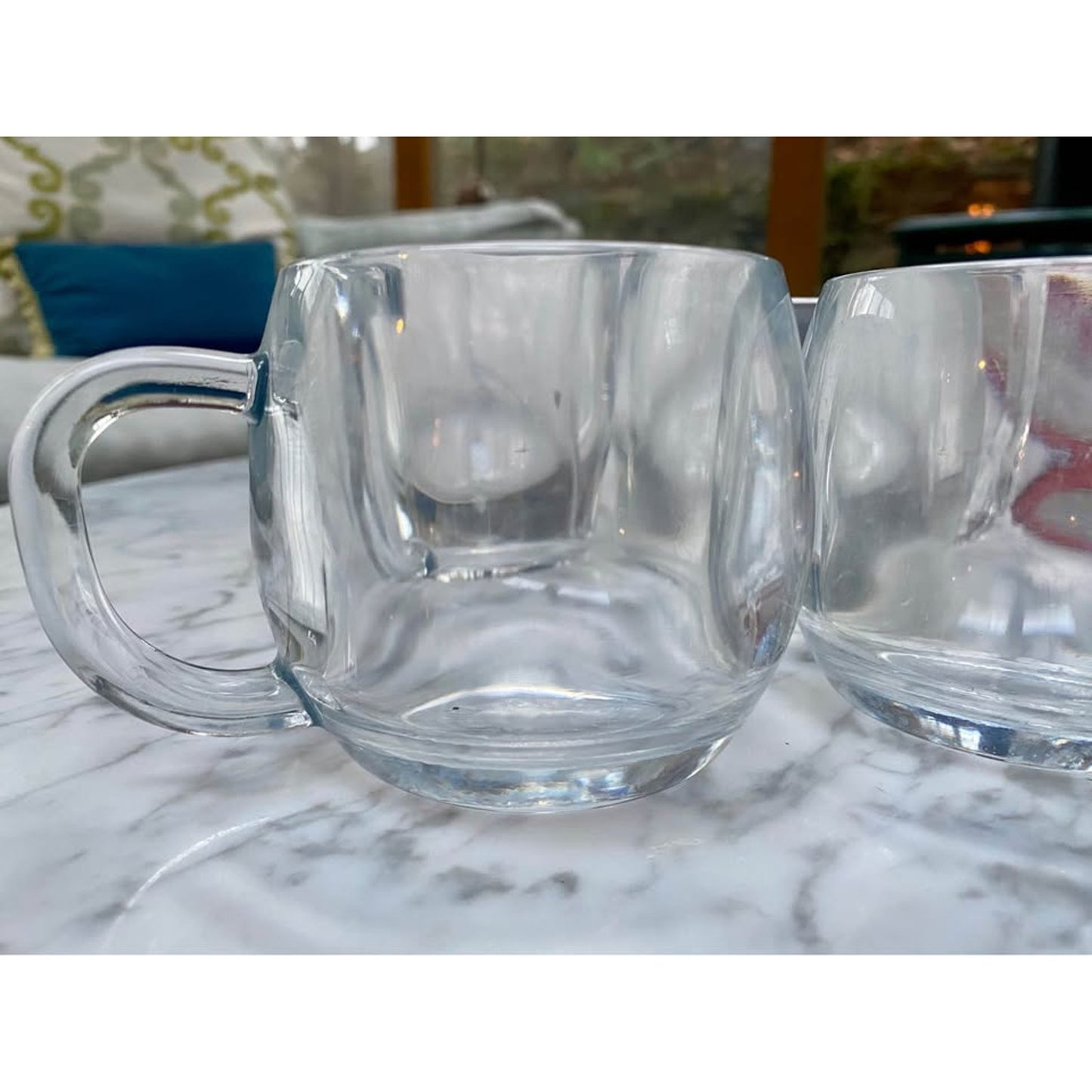 Vintage Double walled Nestle Company Mugs