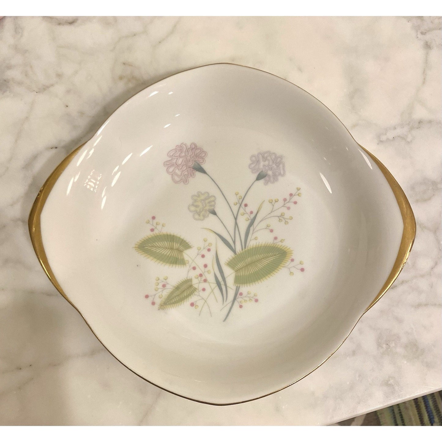 Vintage Hutschenreuther Hohenberg porcelain plate from Germany