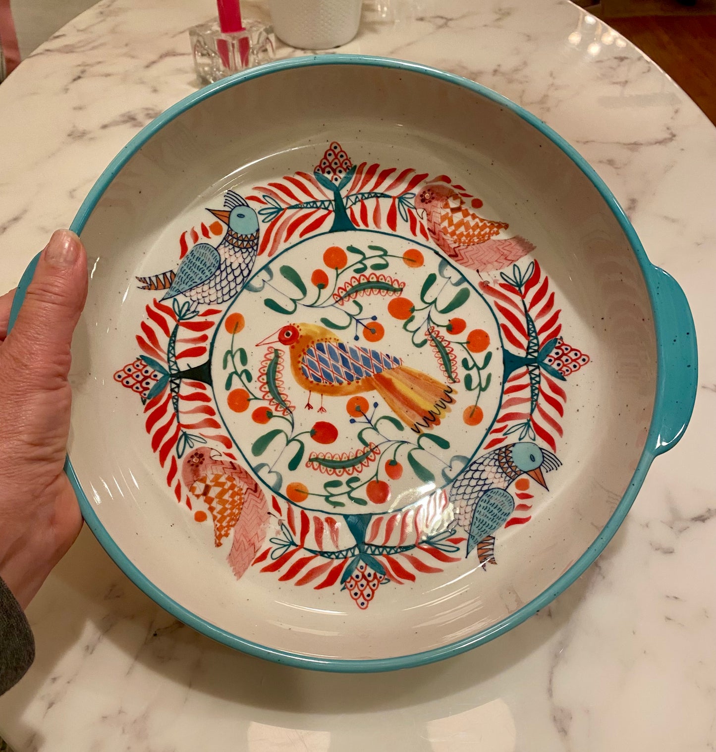 Anthropologie Annevieve Pie Dish