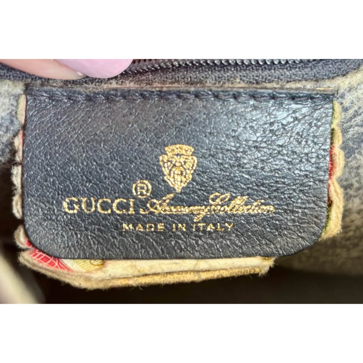 Authentic Gucci GG Supreme Boston Bag