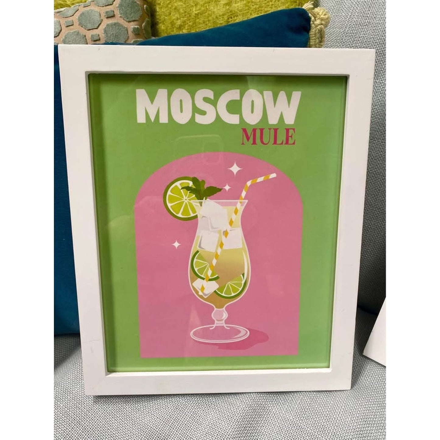 Small Framed Drink Posters