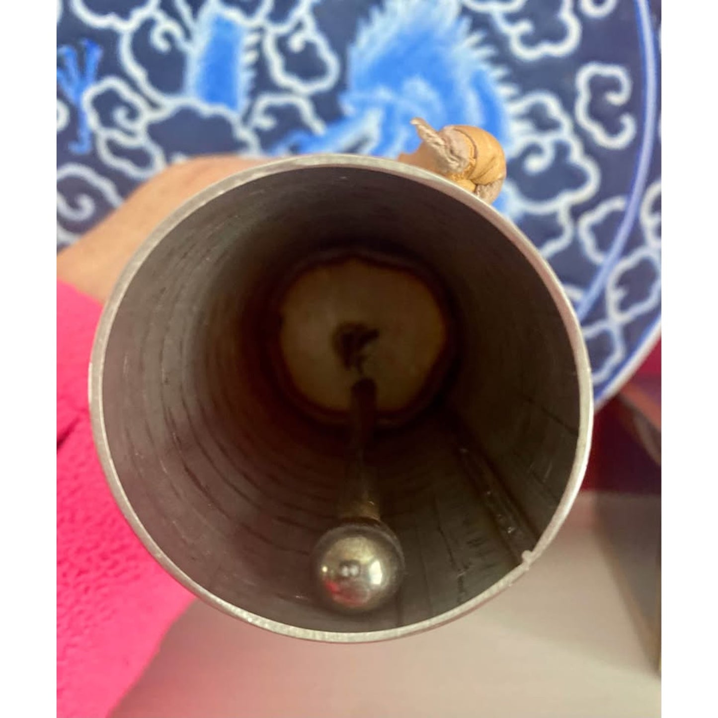 Hammered Silver Bell