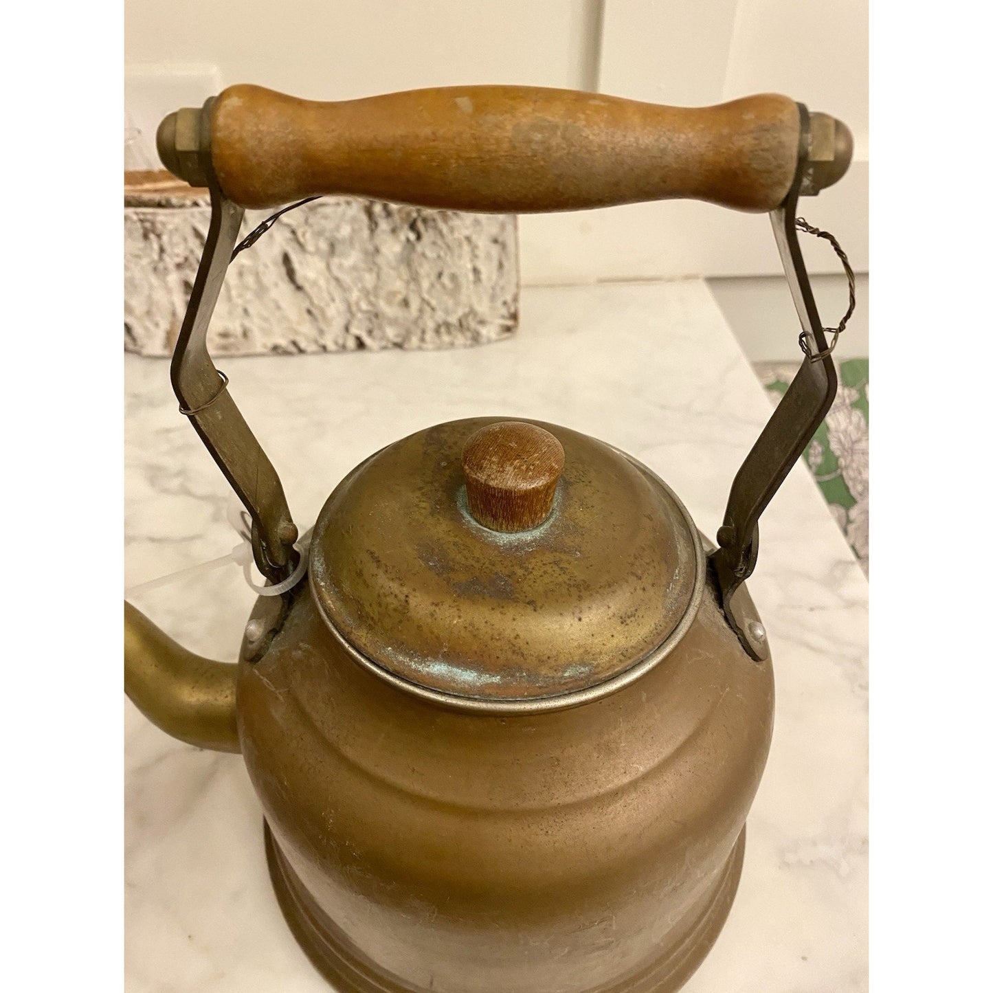 Vintage Centura International La Belle Cuisine Copper/Brass tea Kettle Mexico.