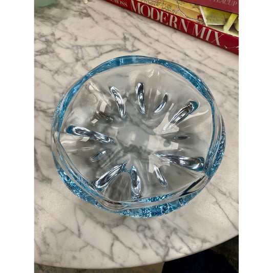 Orrefors Stella Polaris crystal bowl  signed