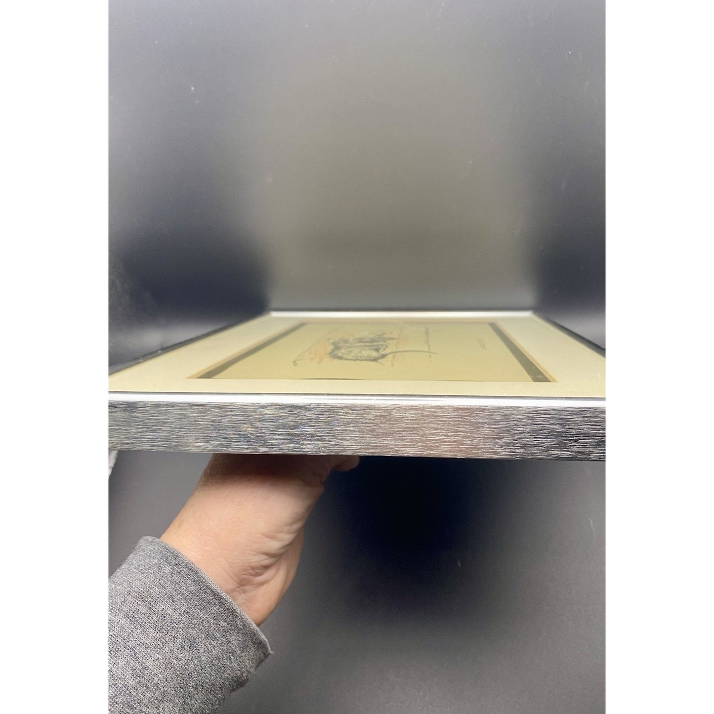 Cecil Aldin Print 1929 Bull Terrier w Wolfhound Approbation Matted Print