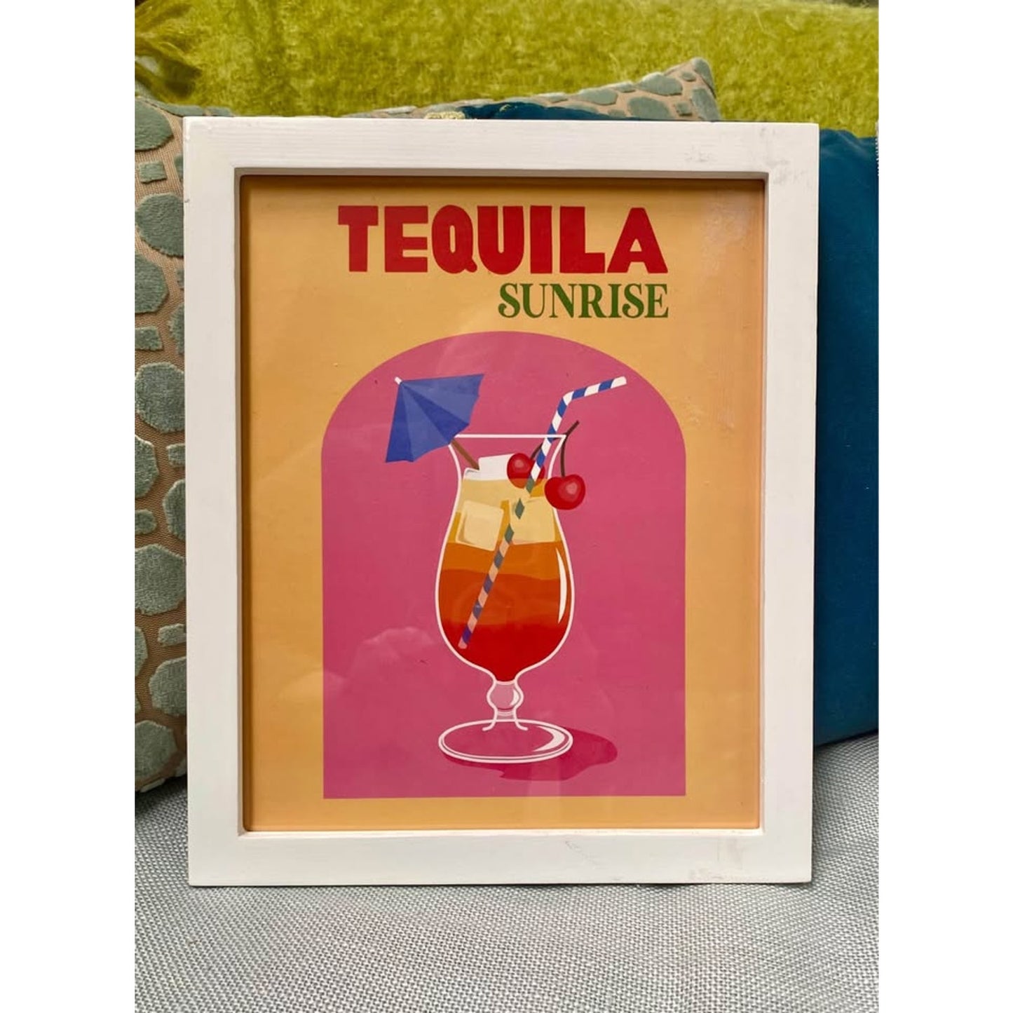Small Framed Drink Posters