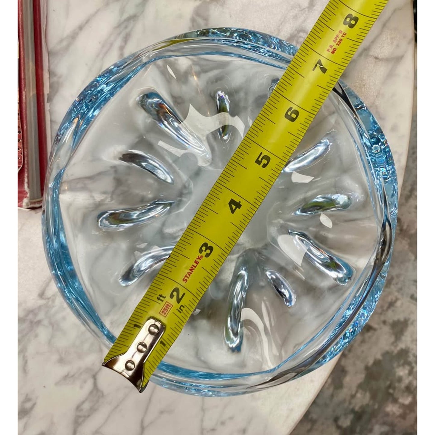 Orrefors Stella Polaris crystal bowl  signed