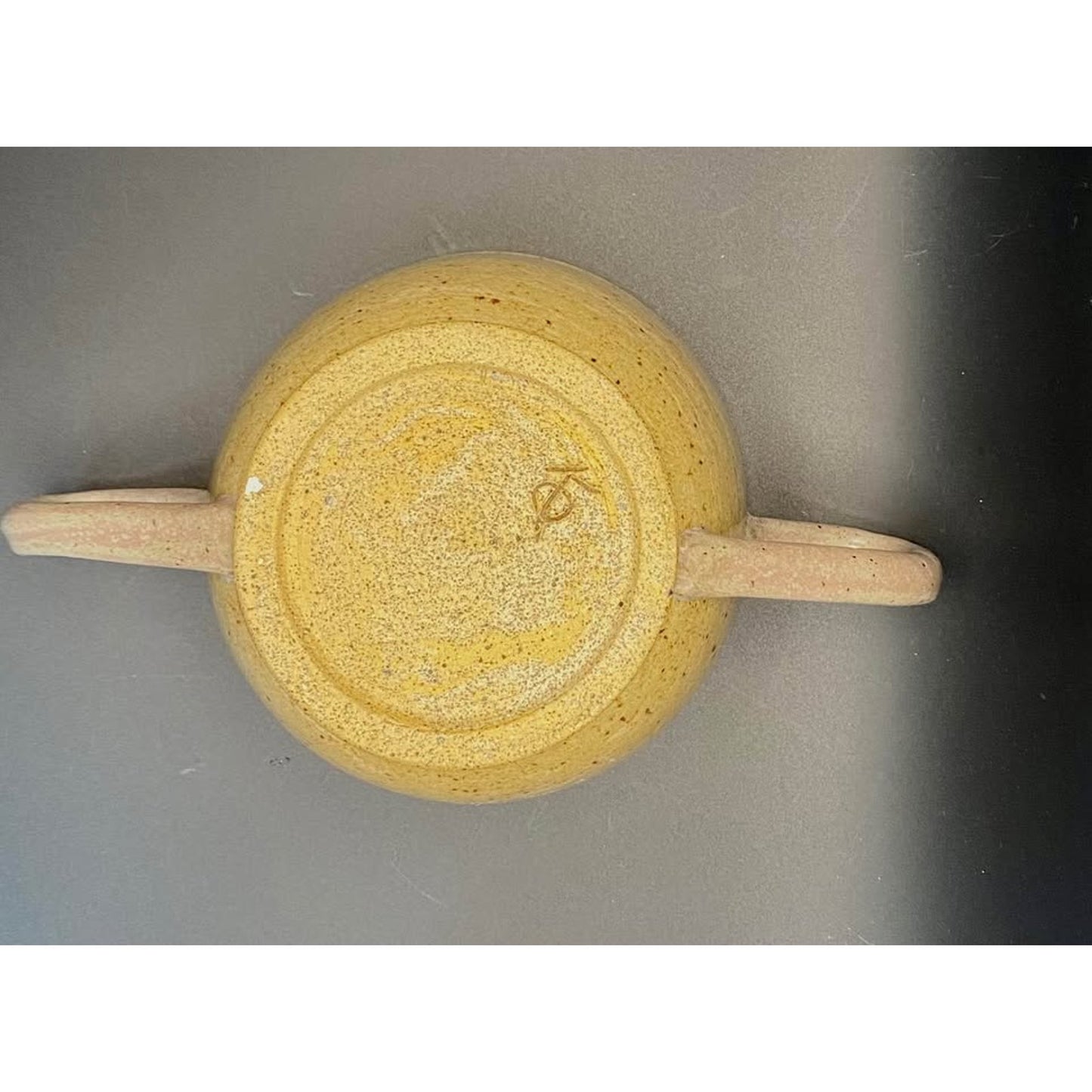 Speckled Ceramic Bowl with Two Handles