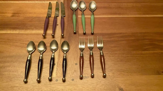 MCM lucite flatware